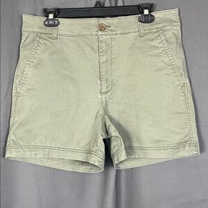 GAP Women's Light Olive Girlfriend Shorts